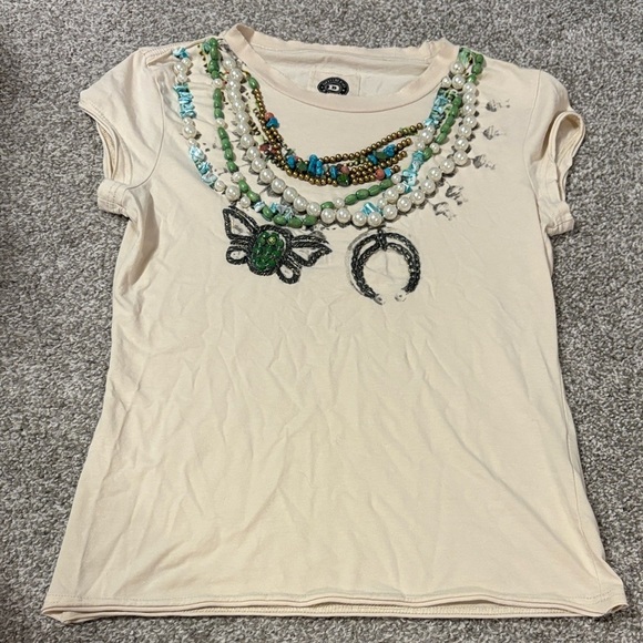 Double D Ranch Tops - Double D Ranch Jeweled Tee